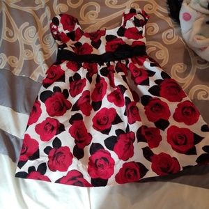 24m girls rose dress